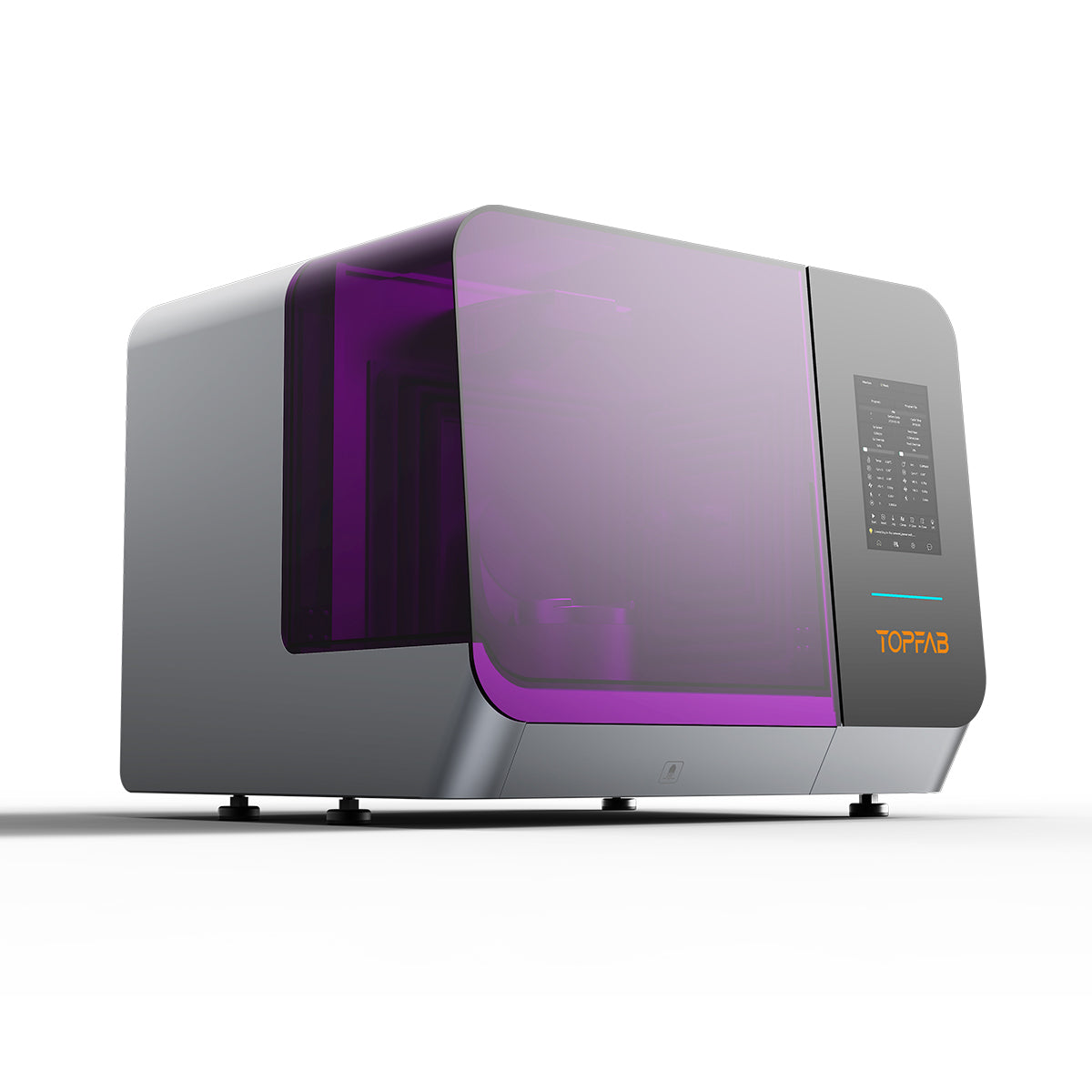 TOPFAB TF500 Desktop 5-Axis AI-CNC-Purple