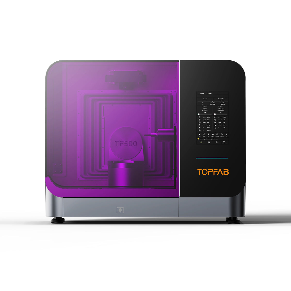 TOPFAB TF500 Desktop 5-Axis AI-CNC-Purple